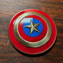 Full Metal Captain America Shield (2.5")