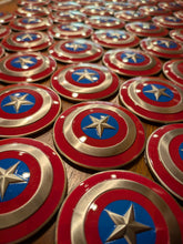 Full Metal Captain America Shield (2.5")